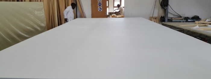 (Very) Large Stretched Artist Canvas using Aluminium Support Structure