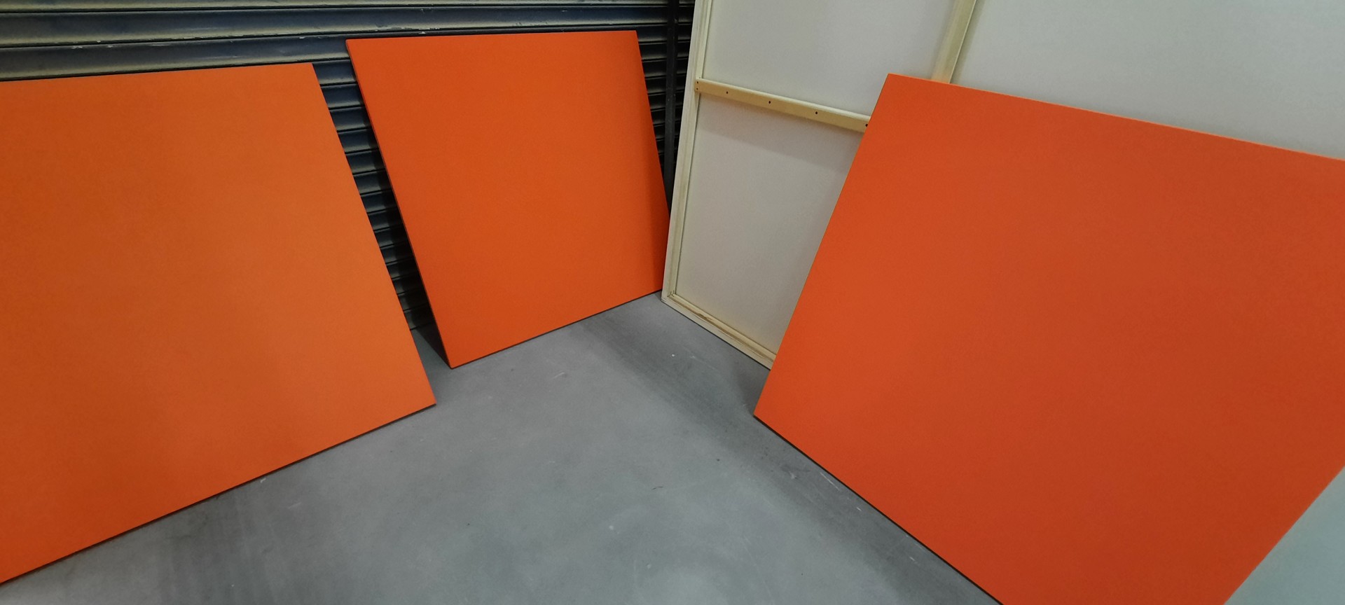 orange canvases