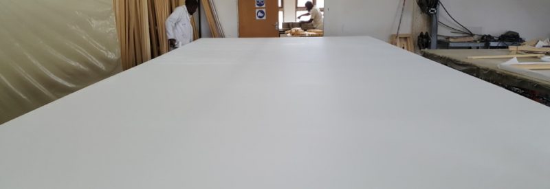 (Very) Large Stretched Artist Canvas using Aluminium Support Structure