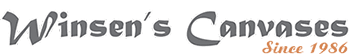 Winsen's Canvases since 1986 logo