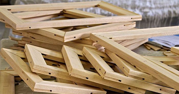 Canvas Support Structures - Wooden Stretcher frames